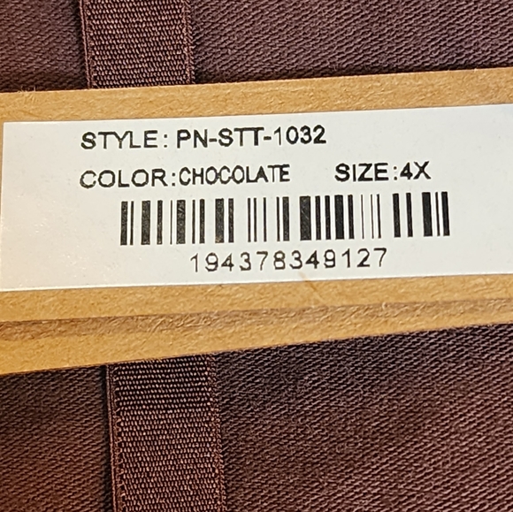 SKIMS COTTON JERSEY T-STRING THONG | CHOCOLATE/4X - Picture 7 of 13